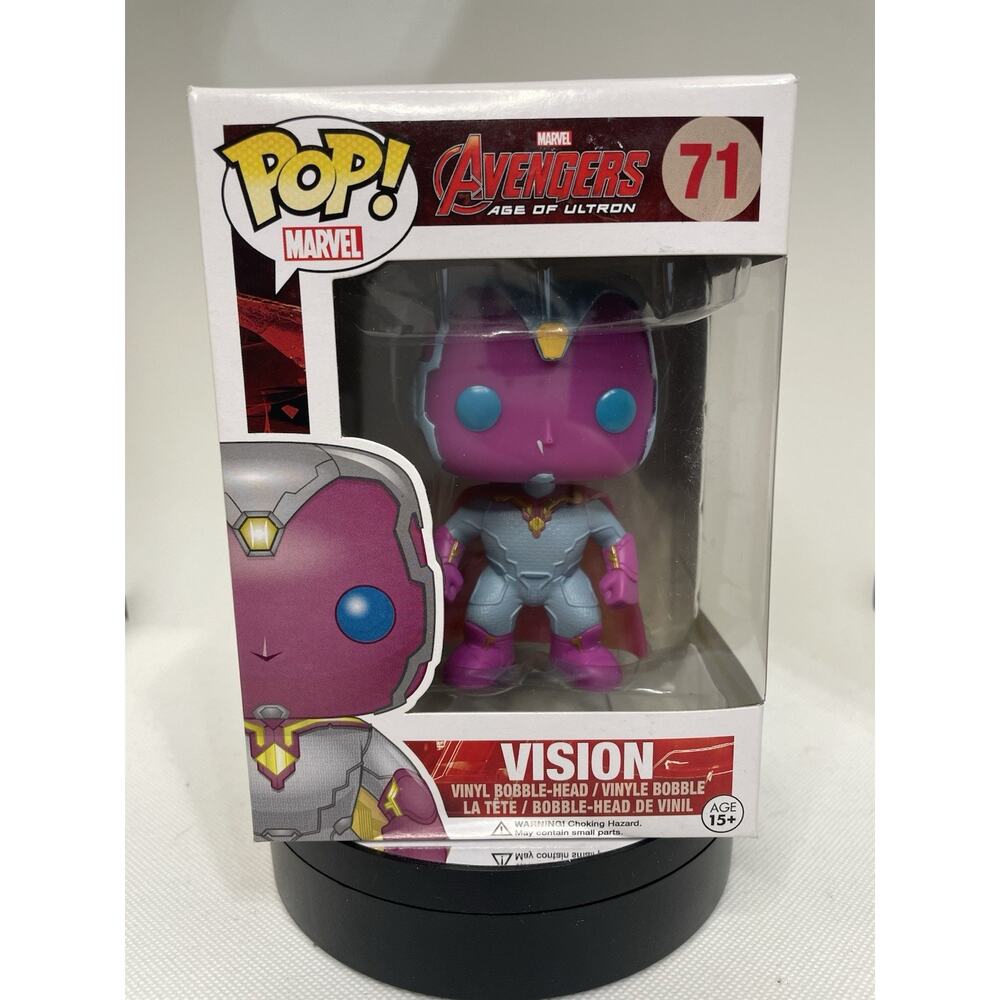 Funko Pop! Vinyl: Marvel - Vision #71 - Age of Ultron - With Pop Protector